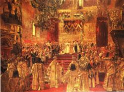 Henri Gervex The Coronation  of Nicholas II Spain oil painting art